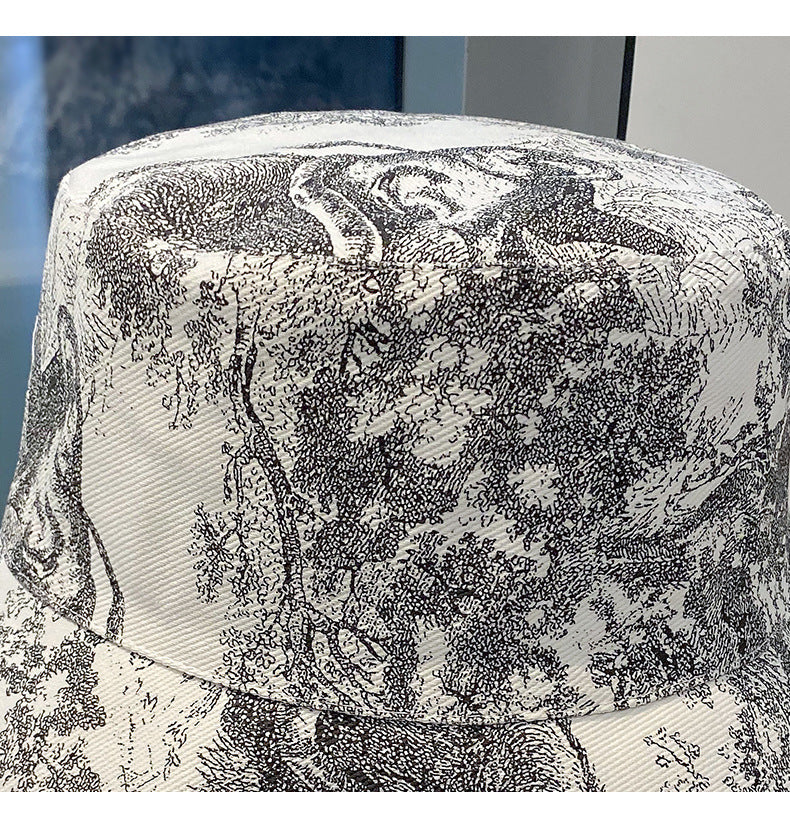 Women's Summer Fashion Printed Bucket Hat