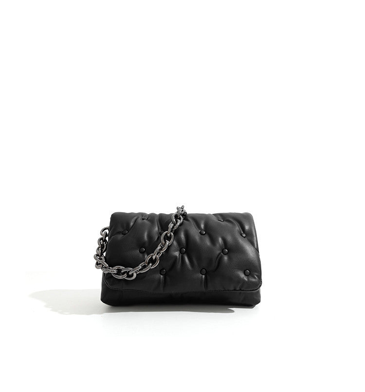 Large Capacity Pillow Bag Chain Shoulder Strap Bag