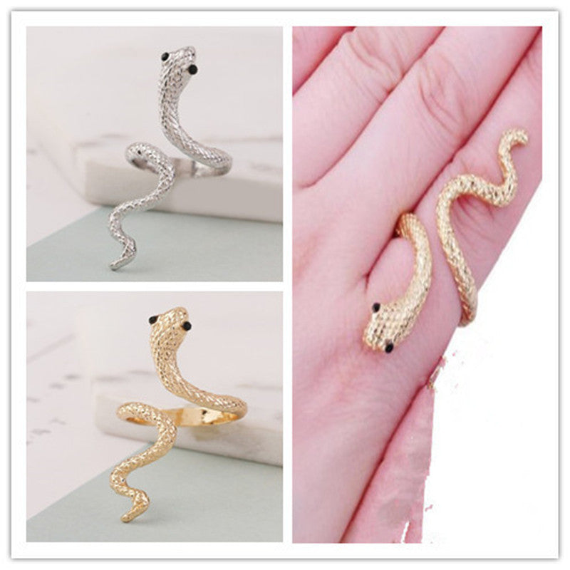 snake finger ring
