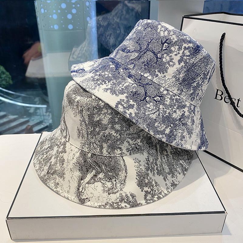 Women's Summer Fashion Printed Bucket Hat