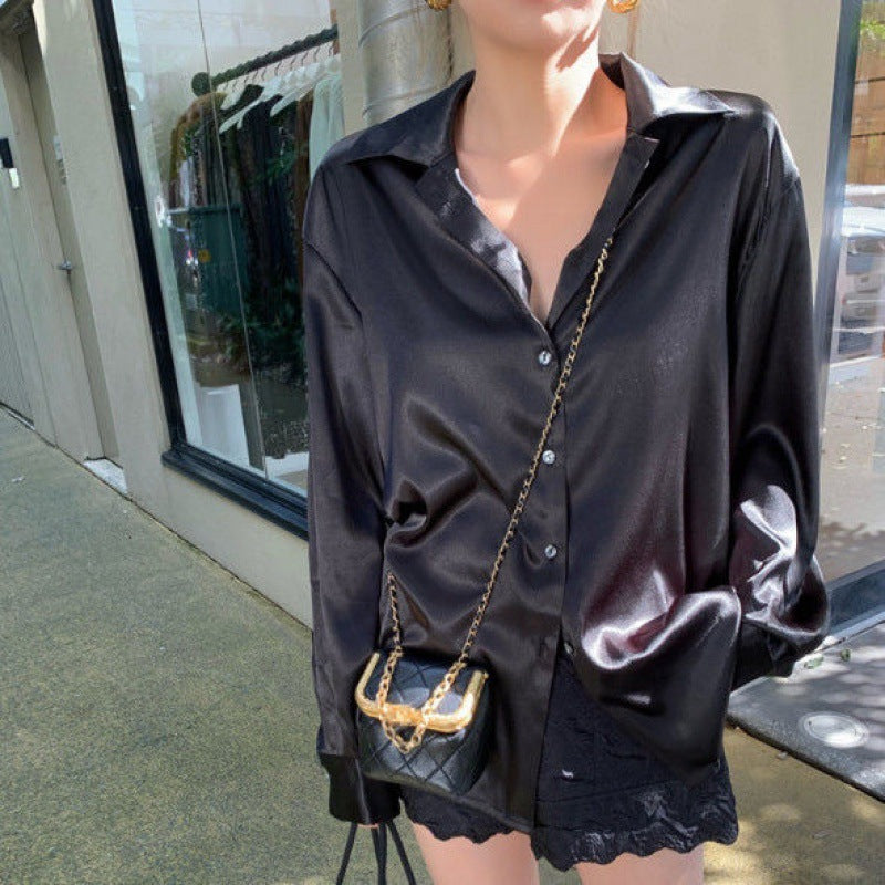 Women's satin top