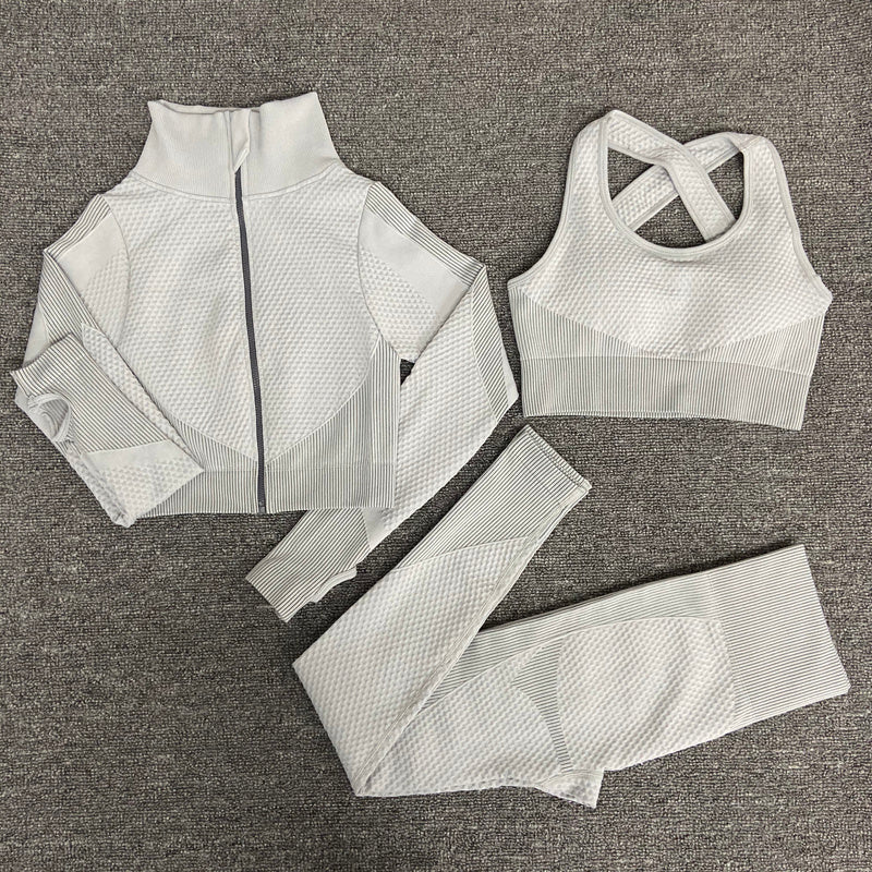 Yoga female sport gym suit