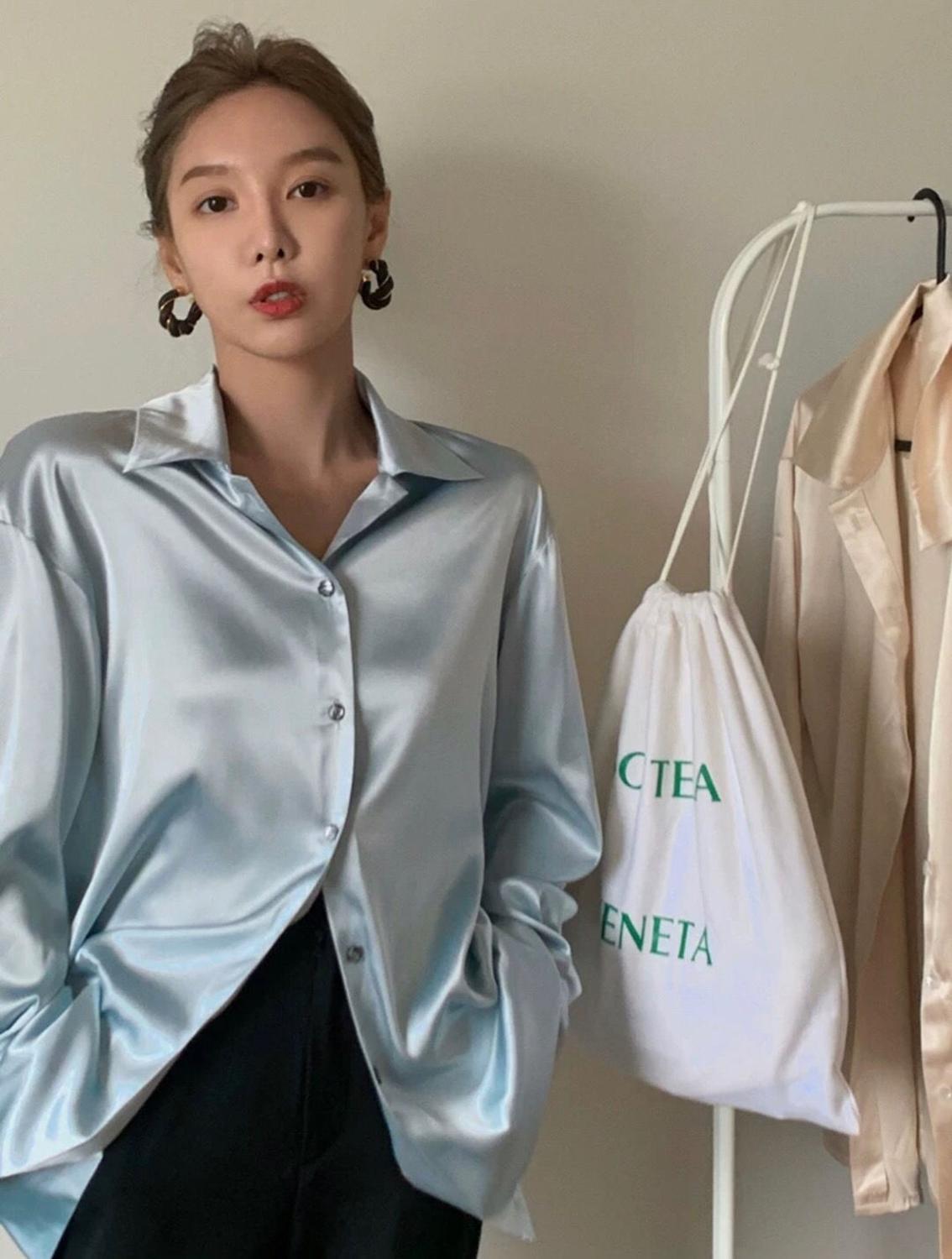 Women's satin top