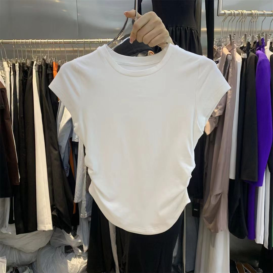 Solid Color Base Women Tshirt