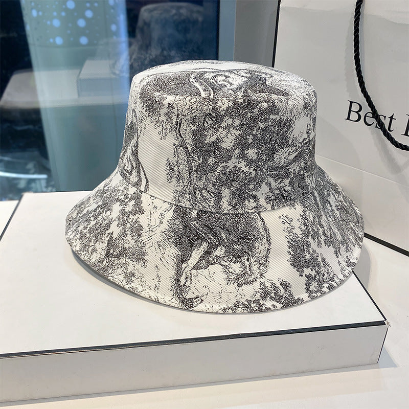 Women's Summer Fashion Printed Bucket Hat