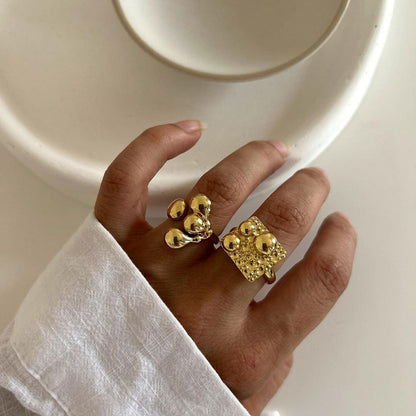 Stainless Steel Ring Jewelry High-grade Ins Non-fading Rings