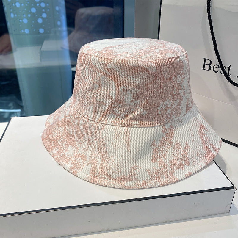 Women's Summer Fashion Printed Bucket Hat