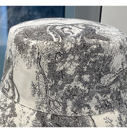 Women's Summer Fashion Printed Bucket Hat