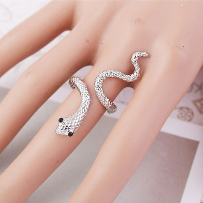 snake finger ring
