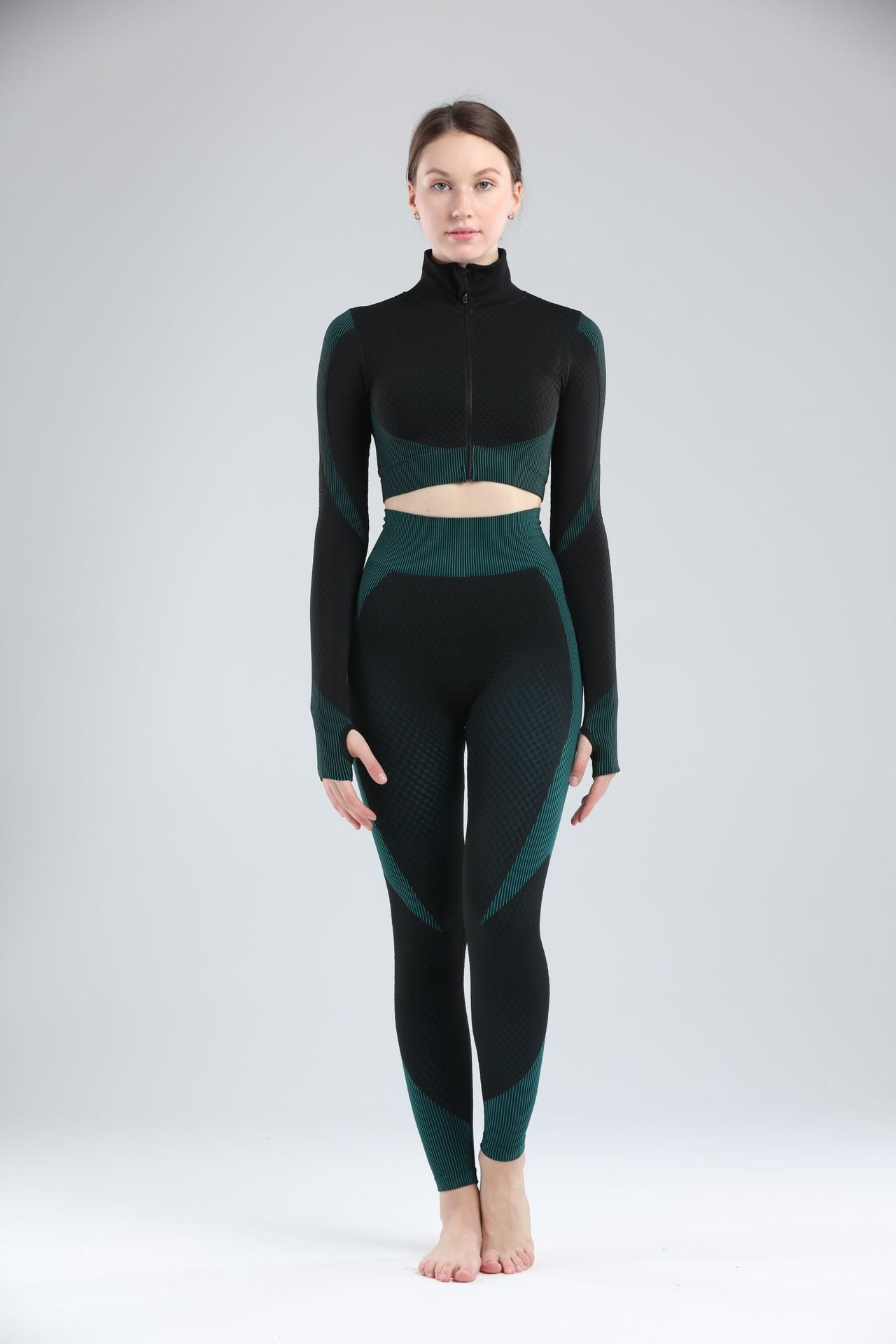 Yoga female sport gym suit