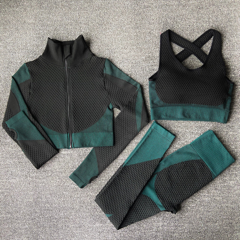 Yoga female sport gym suit