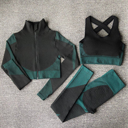 Yoga female sport gym suit