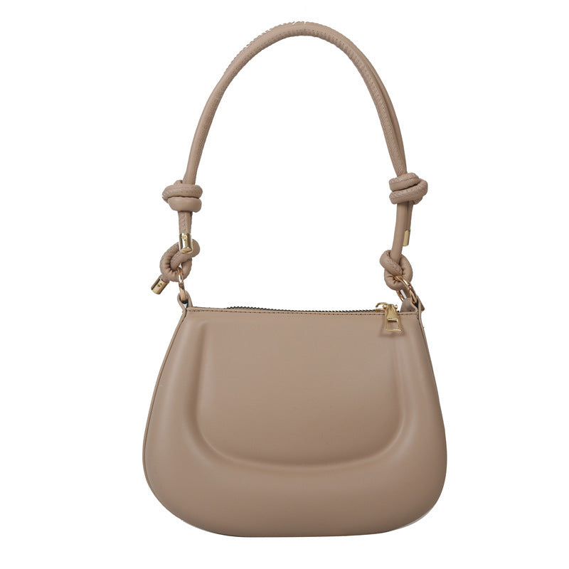 New Street Stylish Simple Solid Color Bag