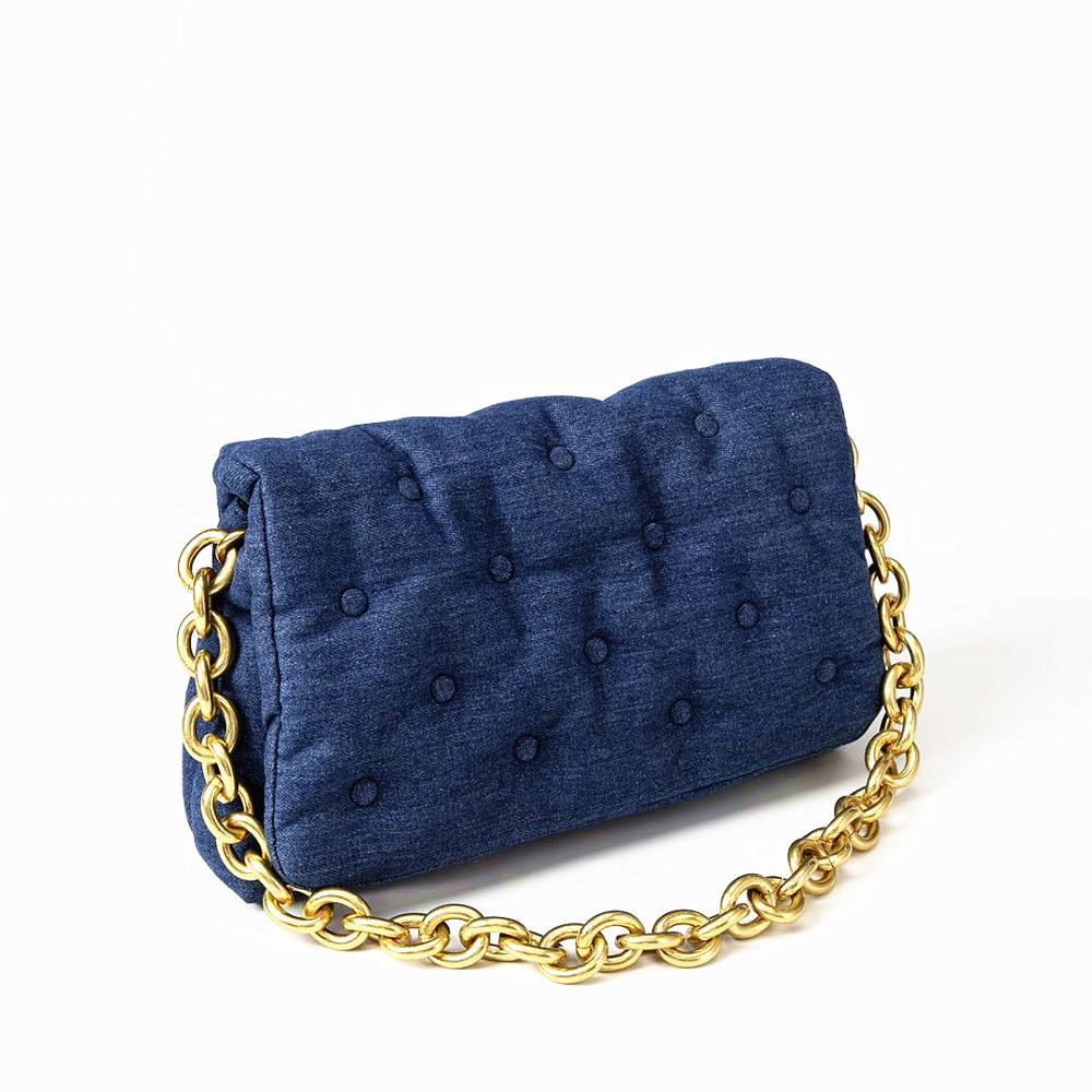 Large Capacity Pillow Bag Chain Shoulder Strap Bag
