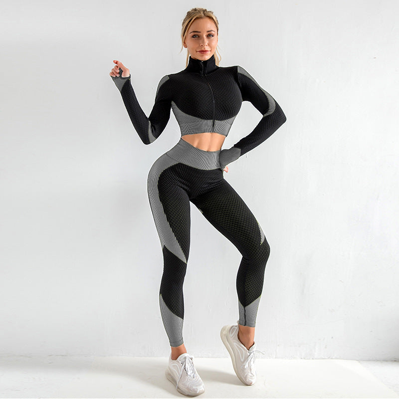 Yoga female sport gym suit