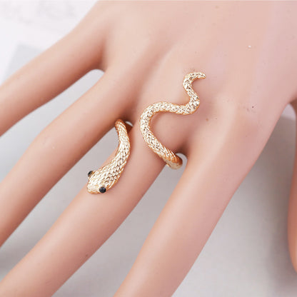 snake finger ring