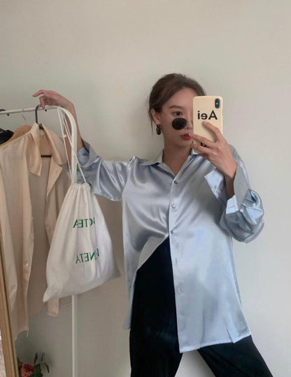 Women's satin top