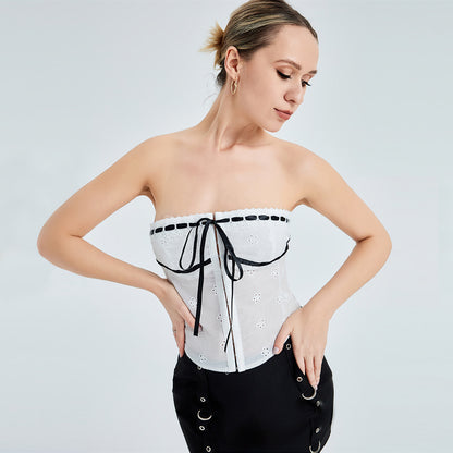 Contrasting Color Camisole Top