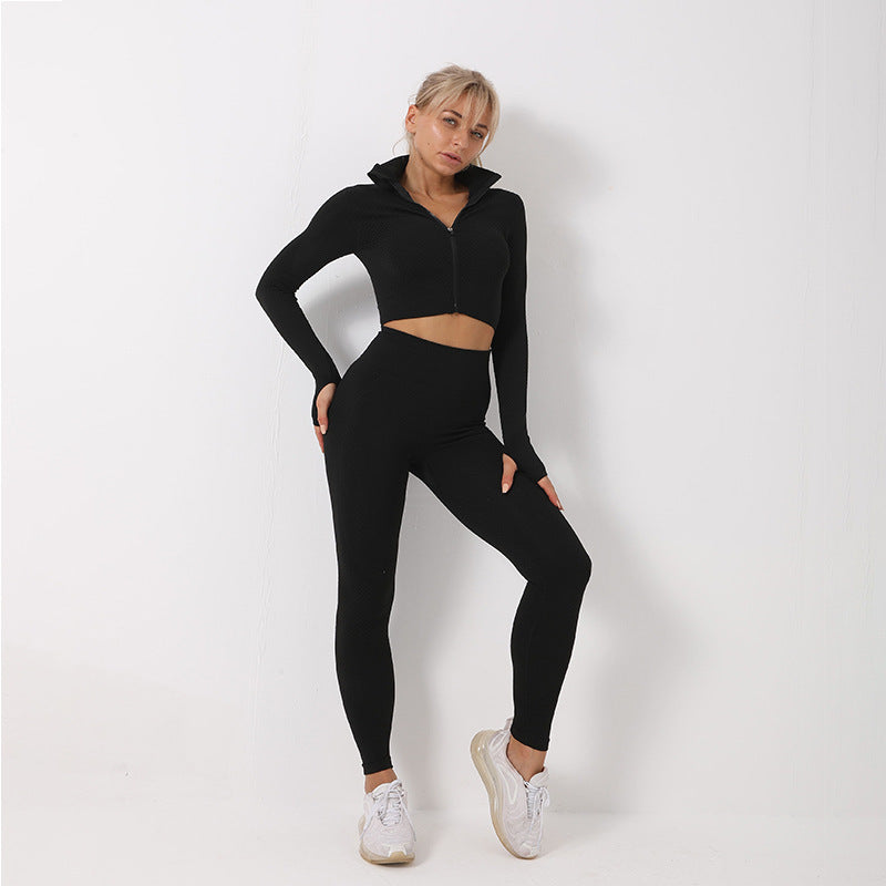 Yoga female sport gym suit