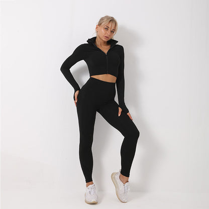Yoga female sport gym suit