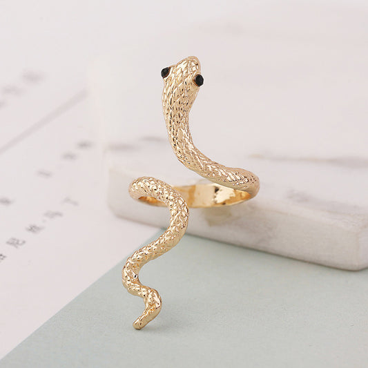 snake finger ring