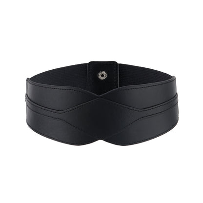 Women"s Black Elastic Belt