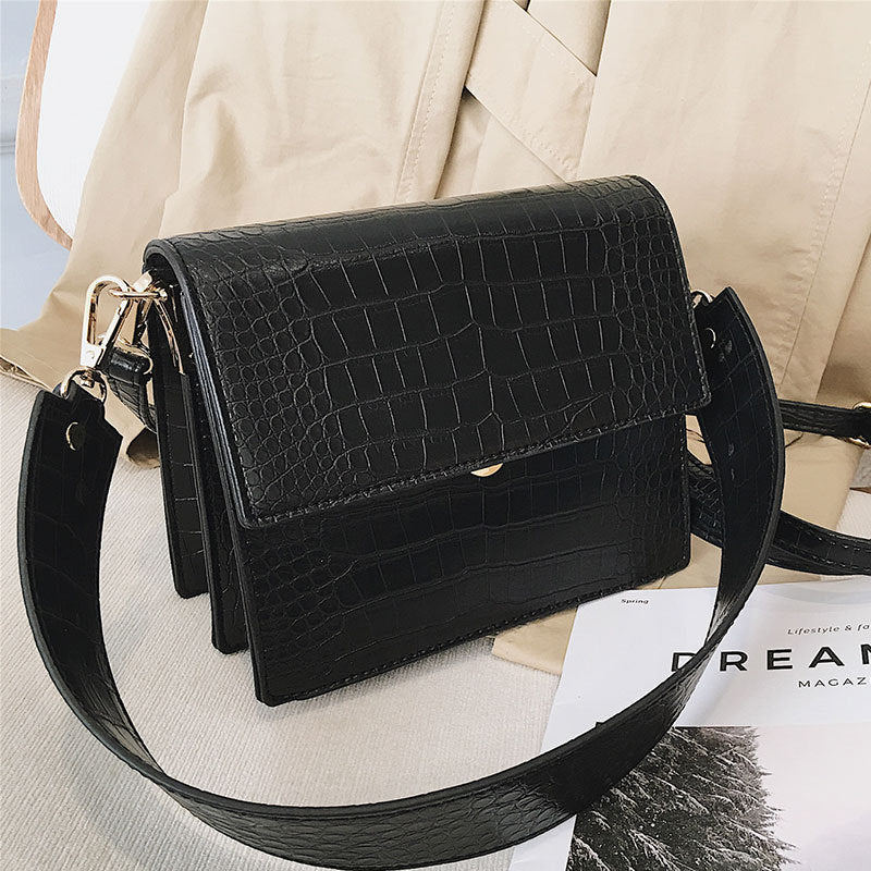 Women's stone shoulder bag