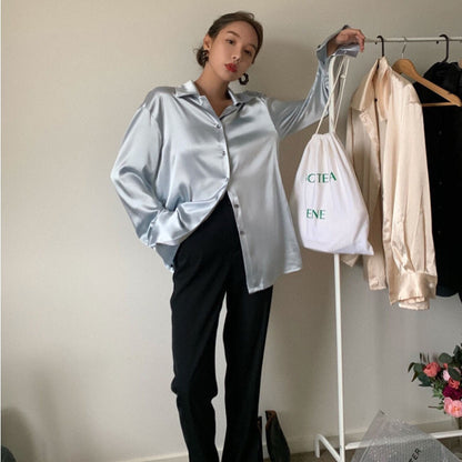 Women's satin top