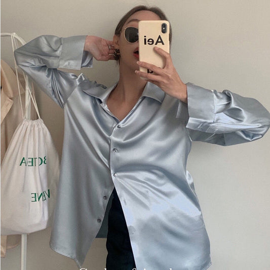 Women's satin top