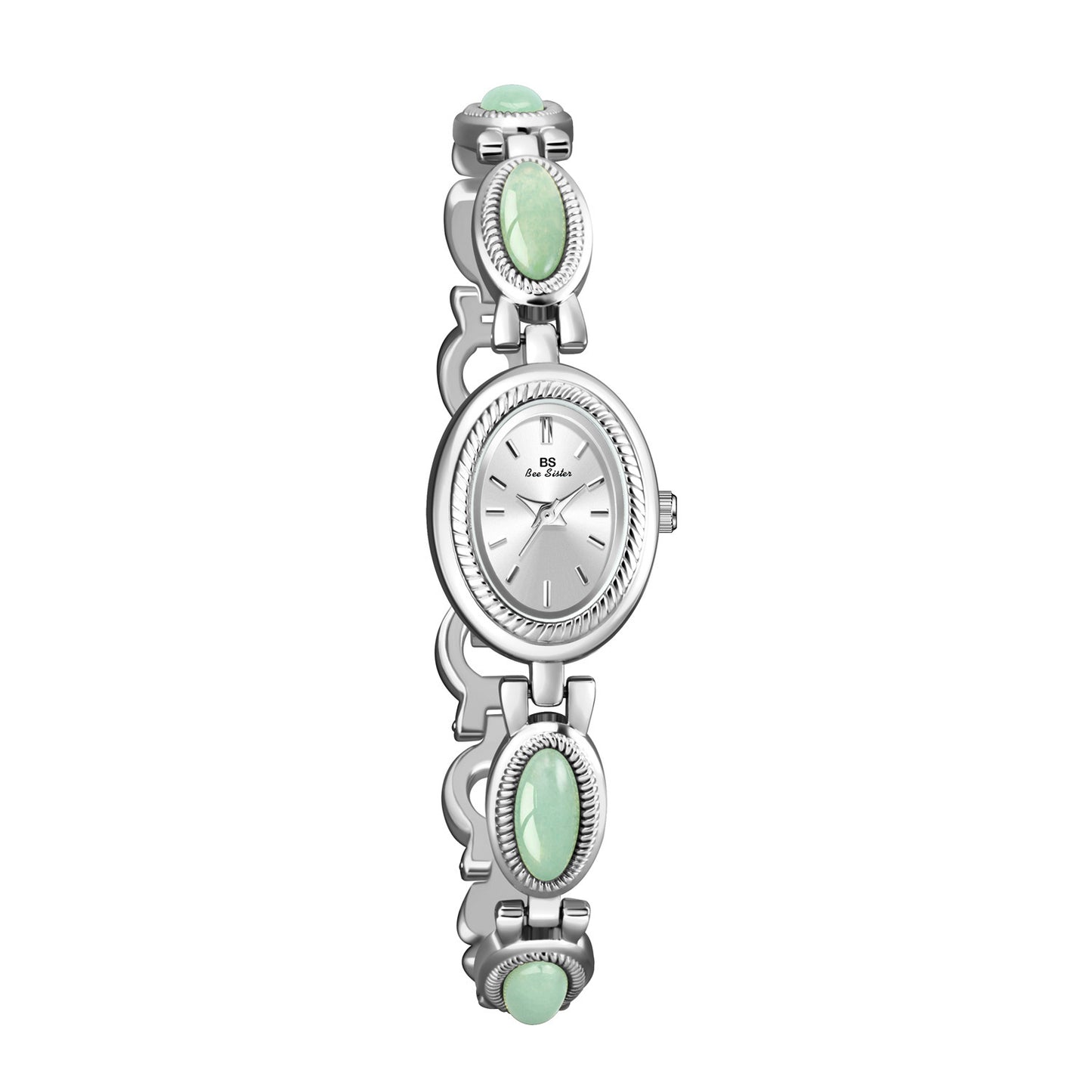 Watch Bracelet Luxury Brand Waterproof Retro Natural Dongling Stone Hetian Jade