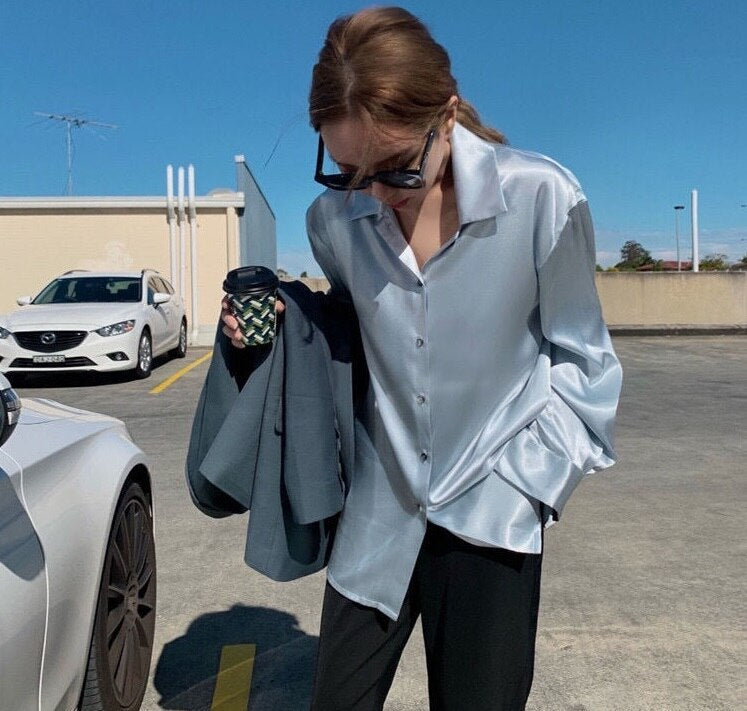 Women's satin top