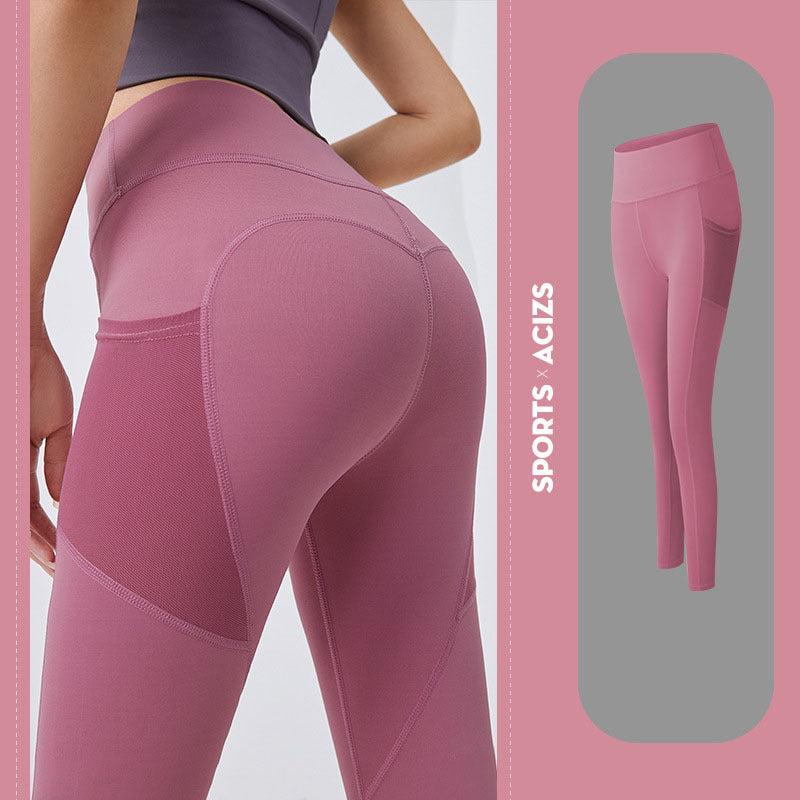 Yoga Pants With Pocket Leggings Sport Fitness Pants