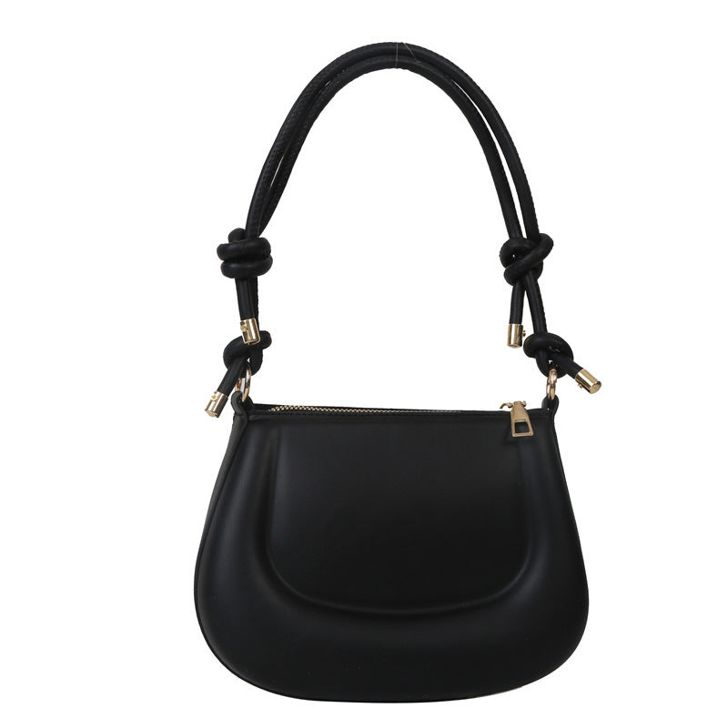 New Street Stylish Simple Solid Color Bag