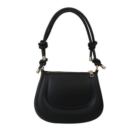 New Street Stylish Simple Solid Color Bag