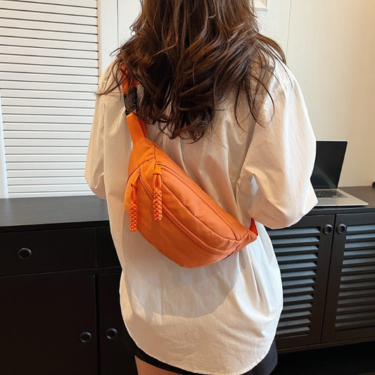 Simple Chest Bag Lightweight One-shoulder Women's Casual Bag