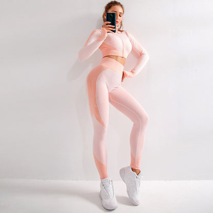 Yoga female sport gym suit