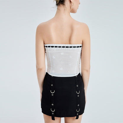 Contrasting Color Camisole Top
