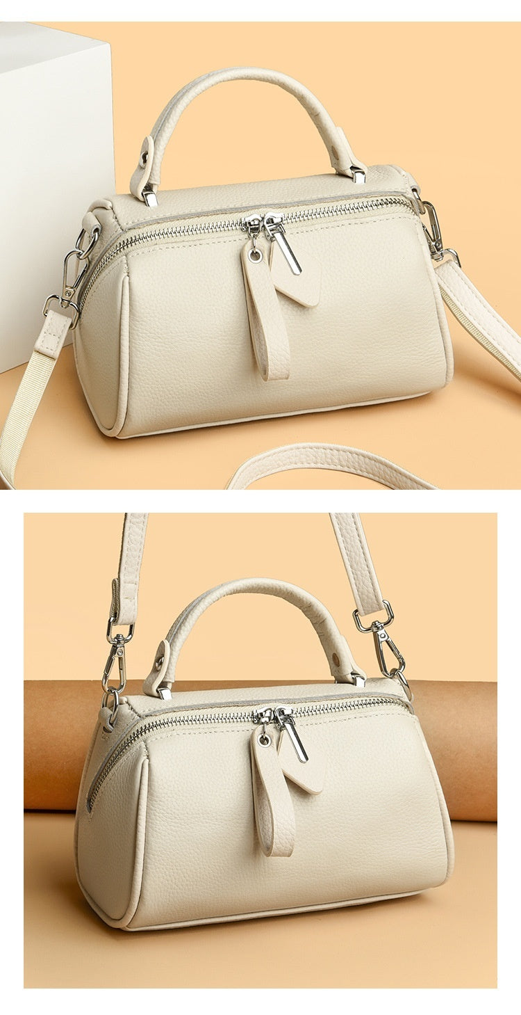 Leather Large Capacity Shoulder Crossbody Bag