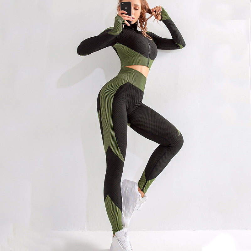Yoga female sport gym suit