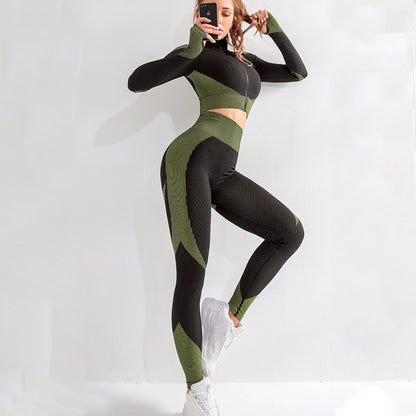 Yoga female sport gym suit