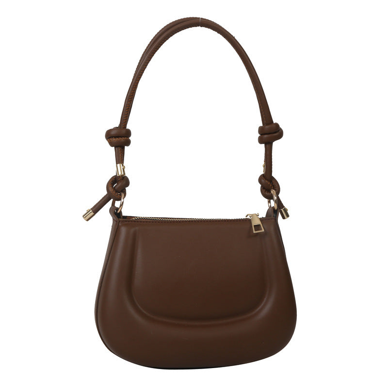 New Street Stylish Simple Solid Color Bag