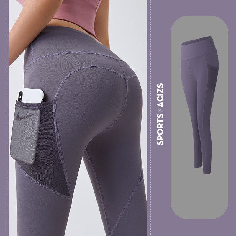 Yoga Pants With Pocket Leggings Sport Fitness Pants