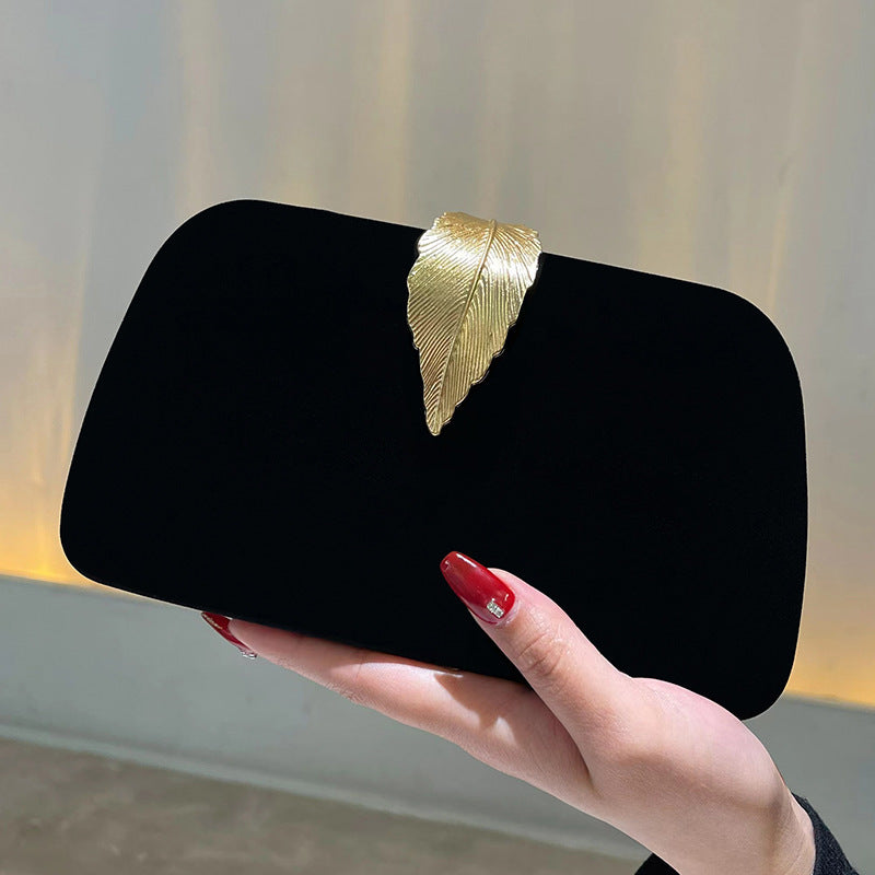 Minimalist Dinner Party Small Square Bag In Hand