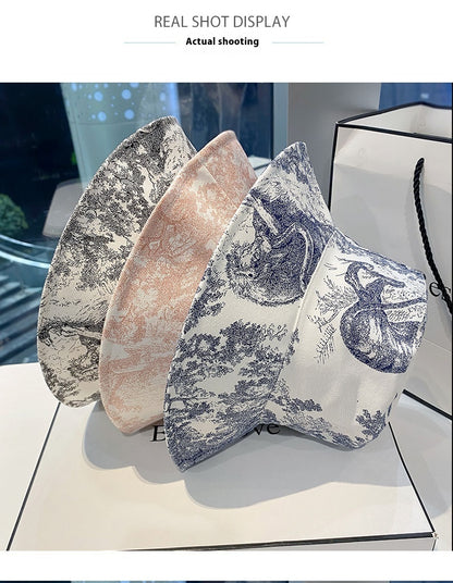 Women's Summer Fashion Printed Bucket Hat