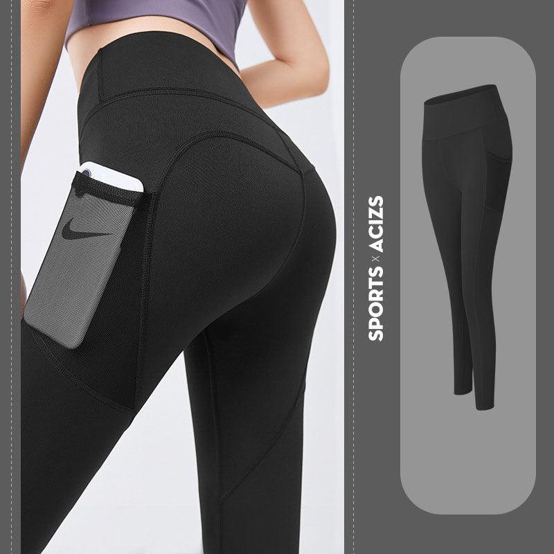 Yoga Pants With Pocket Leggings Sport Fitness Pants