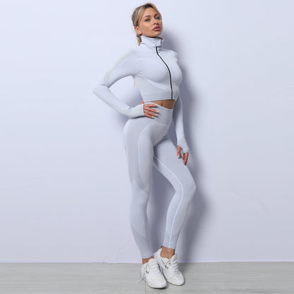 Yoga female sport gym suit