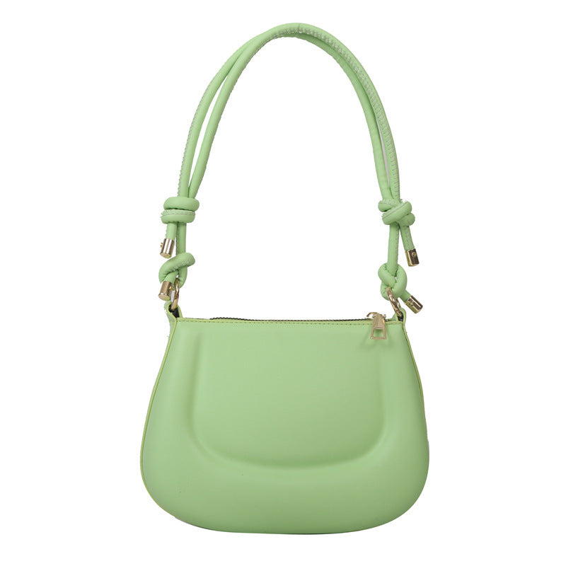 New Street Stylish Simple Solid Color Bag